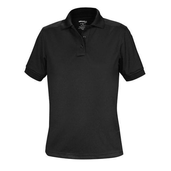 PST S/S BLACK LADIES POLO K5171LC - We Make The Best EMT and PST Uniforms